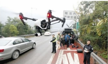 安徽無人機“交警”助力交通管理，讓道路更順暢